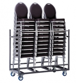 Transportkarren voor stackchairs