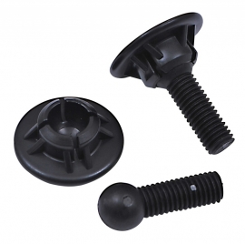 10-3100 Footfixx Threaded M8 met Ø34mm voet voor zachte vloer