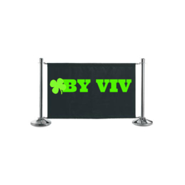 Bannerset voor afzetpalen V80 en V90
