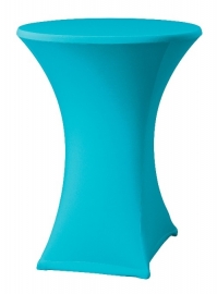 Statafelhoes Samba turquoise met topcover