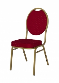 Stackchair Budget goud / rood