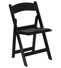 Wedding chair zwart