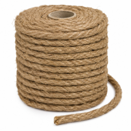 Jute touw 1,2 cm dik per meter