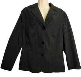 BARBARA LEBEK Leuke zwarte blazer 44