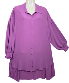 MAT FASHION Prachtige wijde chiffon blouse 46-48