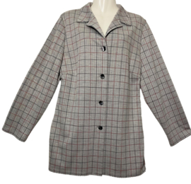 KARELIA Mooie stretch blouse/jasje 48