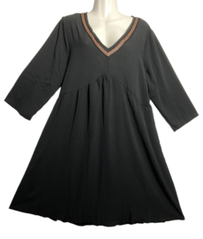 Trendy black dress 46-48