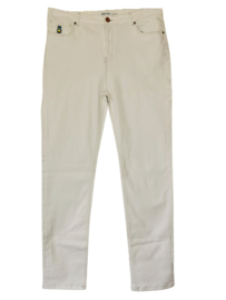 BLUE FROG Trendy witte stretch broek 44 (regular fit)