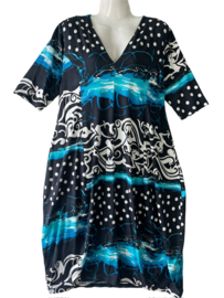 OPHILIA Trendy stretch jurk met zakken 46 (3)