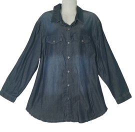 APRICO Trendy jeans blouse 44