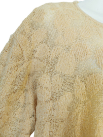 APRIORI Prachtige gebreide trui met zijde 48