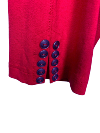 CHALOU Trendy roze  tricot vest 54-56