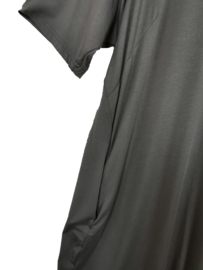 OPHILIA Trendy stretch tricot jurk 50