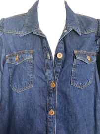 B COPENHAGEN Trendy jeans jurkje/blouse 42-44
