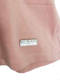 NO SECRET Mooi oud roze stretch shirt 46