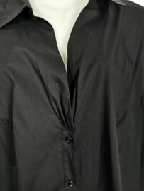 SAMOON Mooie zwarte stretch blouse 54