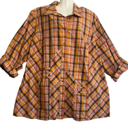 CHALOU Trendy wijde blouse 60