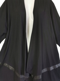 VERPASS Luxe zwart tricot vest 46-48