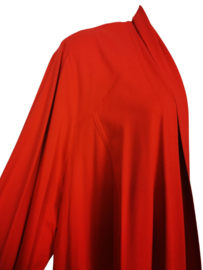 EUGENE KLEIN Trendy rood tricot vest 52