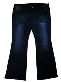 EXXCELLENT Mooie zwarte stretch jeans 54