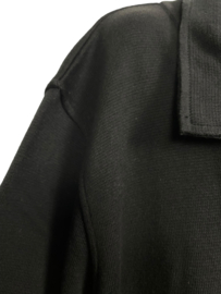 CHALOU Prachtig zwart stretch vest/jasje 58