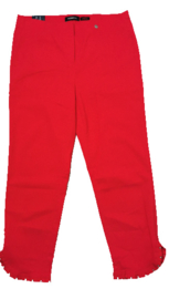 ROBELL Aparte rode stretch broek 42