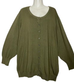 ADIA Trendy groen vest 48-50