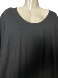 MONALISA Mooi zwart stretch shirt 56