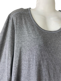 VIA APPIA Leuk grijs basic shirt 46