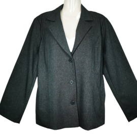 FINN KARELIA Trendy groen/grijze blazer 46