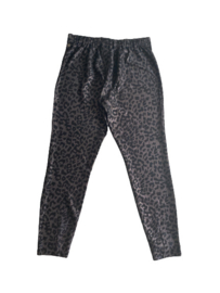 ZOEY Trendy stretch glinsterende panter broek 44