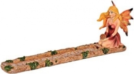 Elfje wierookhouder hg 8,5 lg 25 cm