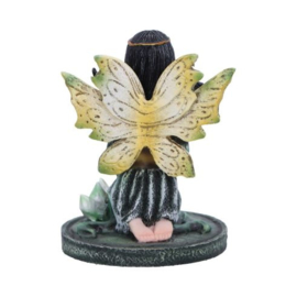 Jade Green Crystal Fairy Figurine