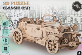 3 d puzzel classic car