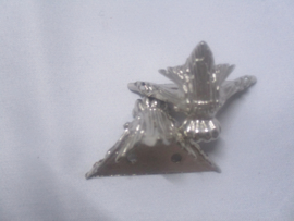 42x30mm Vintage Bronzen Sieraden Doos Houten Case Decoratieve Voeten Been Metalen Hoek Protector Met Schroeven