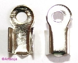 Veterklemmen in metaal zilver- of goudkleur