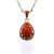 Emaille Handgemaakte Russische Pasen Messing krans faberge ei hanger ketting met Strass sieraden multicolor