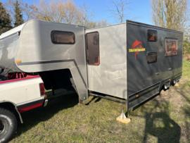 Dodge W350 met fifthwheel trailer. (VERKOCHT!!)