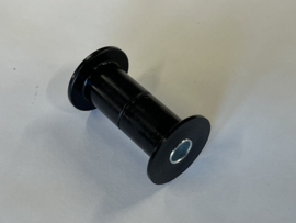 Veerhandrubber vooras (ophoogset).