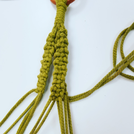 Macrame plantenhanger op afspraak 