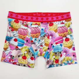 Boxershort pakket maat S M L of XL stof naar keuze