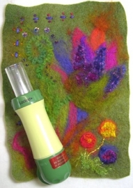 Clover felting tool