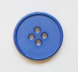 Knoop blauw 18 mm