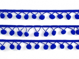 Bolletjesband blauw