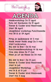 Openingstijden & Lesdagen juni 2025