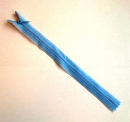 Blinde rits 22 cm Lichtblauw 13