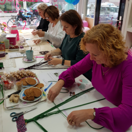 Macrame plantenhanger op afspraak 