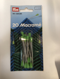 Macramé Naalden 20 stuks