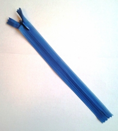 Blinde rits 22 cm Blauw 14