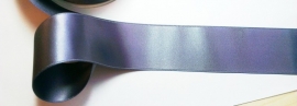 Satijnlint 50 mm grijs